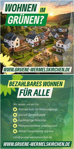 Grafik Dorf mit Häusern