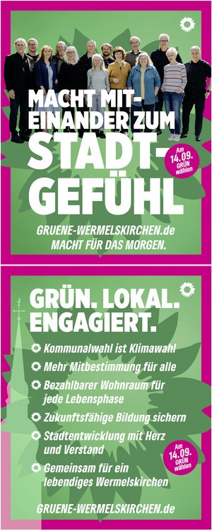 Foto Kandidat*innen der Grünen